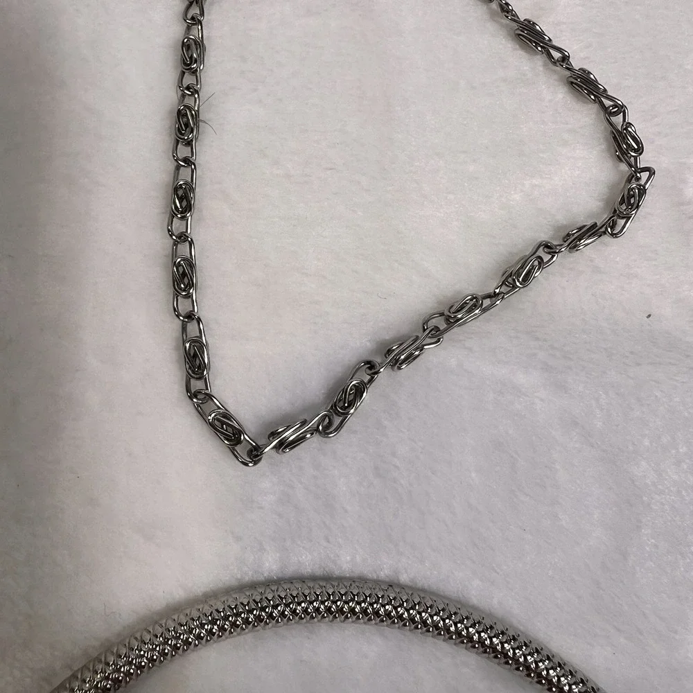 Vintage MG Collection Black Beaded Evening Bag Kisslock Chain Clutch Purse